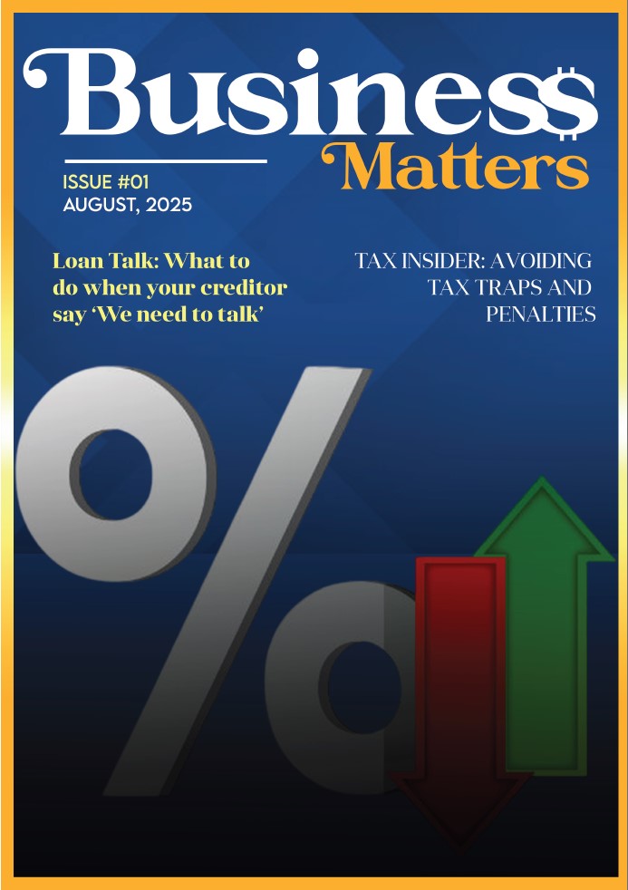Cover for Business Matters #1 August-Mini Publication